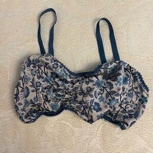 EUC Dahlia Blue Spell Bralette Small